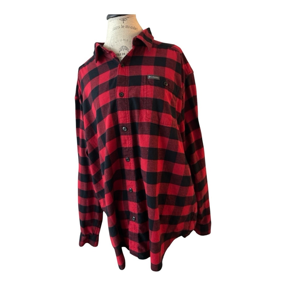Columbia Men's Cornell Woods 2XL Flannel Long Sleeve Shirt